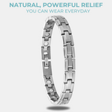 Pulsera Magnética de Titanio para Mujer – Ajustable